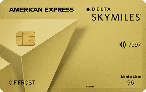 AMEX Gold Delta 达美信用卡